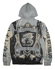 SILVER RATHALOS - SUBLIMATION CREST Men's All Over Print Full Zip Hoodie tile