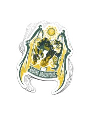 RAGING BRACHYDIOS - CREST Sticker tile