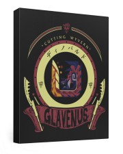 GLAVENUS - LIMITED EDITION Gallery Wrapped Canvas Prints tile