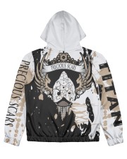 PRECIOUS SCARS - SUBLIMATION CREST Women's All Over Print Full Zip Hoodie tile