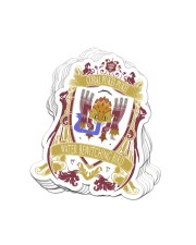 CORAL PUKEI-PUKEI - CREST Sticker tile