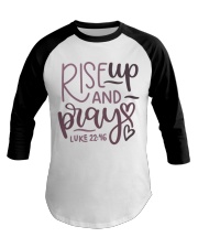 LUKE 22:46 Baseball Tee tile