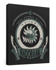 RADOBAAN - LIMITED EDITION Gallery Wrapped Canvas Prints tile