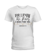 JEREMIAH 29:11 Ladies T-Shirt tile