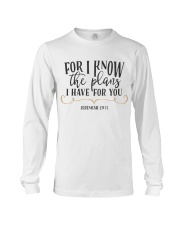 JEREMIAH 29:11 Long Sleeve Tee tile