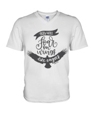ISAIAH 40:31 V-Neck T-Shirt tile