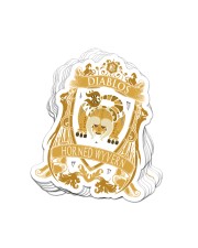 DIABLOS - CREST Sticker tile