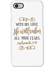 ZEPHANIAH 3:17 Phone Case tile
