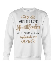 ZEPHANIAH 3:17 Crewneck Sweatshirt tile