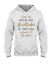 ZEPHANIAH 3:17 Hooded Sweatshirt tile