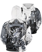 VELKHANA - ALL OVER PRINT Men's All Over Print Hoodie aos-men-hoodie-ghosted-front-05