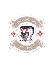 ALMUDRON - HUNTING CLUB Sticker tile
