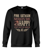 PINK RATHIAN MAKES ME HAPPY Crewneck Sweatshirt tile