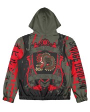 SAVAGE DEVILJHO - SUBLIMATION CREST Women's All Over Print Full Zip Hoodie tile