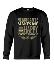NERGIGANTE MAKES ME HAPPY Crewneck Sweatshirt tile