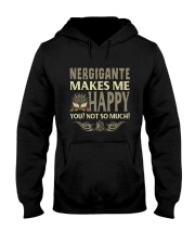 NERGIGANTE MAKES ME HAPPY Hooded Sweatshirt tile