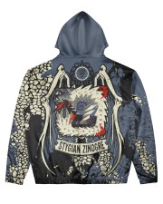 STYGIAN ZINOGRE - SUBLIMATION CREST Men's All Over Print Hoodie back