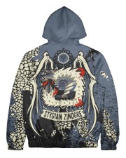 STYGIAN ZINOGRE - SUBLIMATION CREST Men's All Over Print Full Zip Hoodie tile