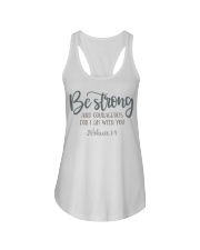 JOSHUA 1:9 Ladies Flowy Tank tile