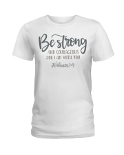 JOSHUA 1:9 Ladies T-Shirt tile