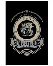 SILVER RATHALOS CREST Vertical Poster tile