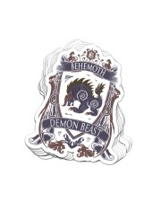 BEHEMOTH - CREST Sticker tile
