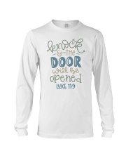 LUKE 11:9 Long Sleeve Tee tile