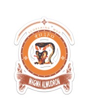 MAGMA ALMUDRON - RISE EDITION Sticker tile