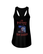 EBONY ODOGARON IS MY PATRONUS Ladies Flowy Tank tile