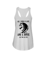 HORSE LOVE 1 Ladies Flowy Tank tile