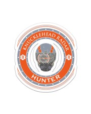 KNUCKLEHEAD RADAR - CREST EDITION Sticker tile
