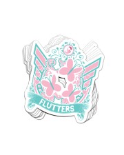 FLUTTERS - CREST Sticker tile