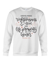 PROVERBS 21:21 Crewneck Sweatshirt tile