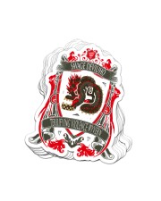 SAVAGE DEVILJHO - CREST Sticker tile