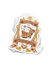 BARROTH - CREST Sticker tile