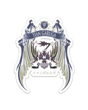 YIAN GARUGA - HUNTING CLUB CREST Sticker tile