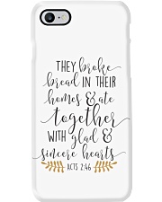 ACTS 2:46 Phone Case tile