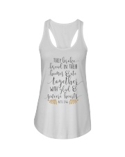 ACTS 2:46 Ladies Flowy Tank tile