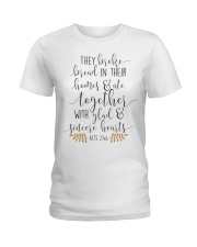 ACTS 2:46 Ladies T-Shirt tile
