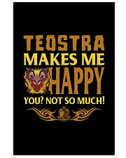 TEOSTRA MAKES ME HAPPY Vertical Poster tile