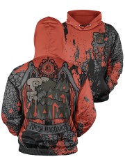 ZORAH MAGDAROS - SUBLIMATION CREST Men's All Over Print Hoodie aos-men-hoodie-ghosted-front-05