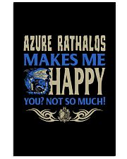 AZURE RATHALOS MAKES ME HAPPY Vertical Poster tile