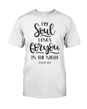 ISAIAH 26:9 Classic T-Shirt front