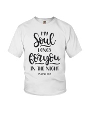 ISAIAH 26:9 Youth T-Shirt tile