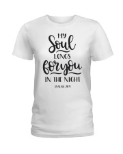 ISAIAH 26:9 Ladies T-Shirt tile