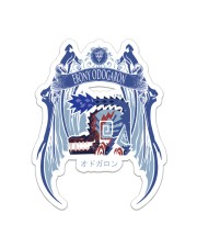 EBONY ODOGARON - HUNTING CLUB CREST Sticker tile