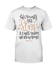 PSALMS 147:4 Classic T-Shirt front
