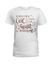 PSALMS 139:23 Ladies T-Shirt tile