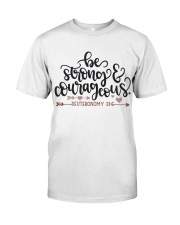 DEUTERONOMY 31:6 Classic T-Shirt front