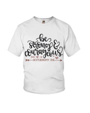 DEUTERONOMY 31:6 Youth T-Shirt tile